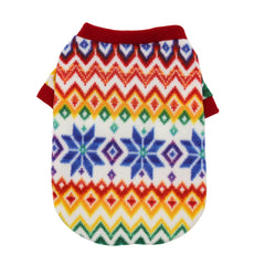 Warm Fleece Christmas Dog Clothes