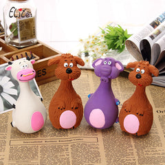 Interactive Soft Latex Chew Toy for Dogs (Elephant)