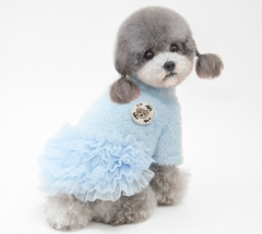 Autumn Winter Pet Dog Cat Skirt and Kitten Clothes