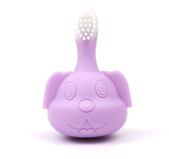 Silicone Baby Teether and Toothbrush Dog Chew Toy