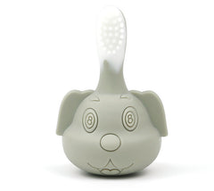 Silicone Baby Teether and Toothbrush Dog Chew Toy