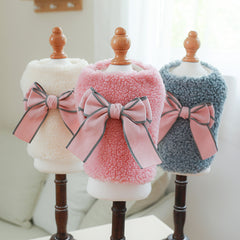 Dog Clothes for Fall Winter - Warm Fleece Vest for Teddy