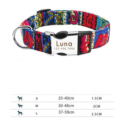 Custom Engraved Dog Collar for Small to Large Breeds