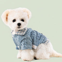 2020 Fall Winter Pet Dog Clothes - Plaid Design