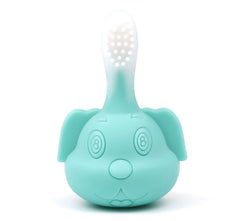 Silicone Baby Teether and Toothbrush Dog Chew Toy