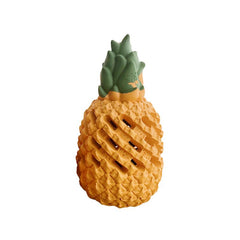 Dog Chew Toy - Interactive Rubber Pineapple Ball