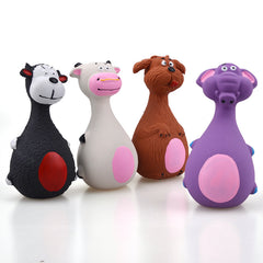 Interactive Soft Latex Chew Toy for Dogs (Elephant)